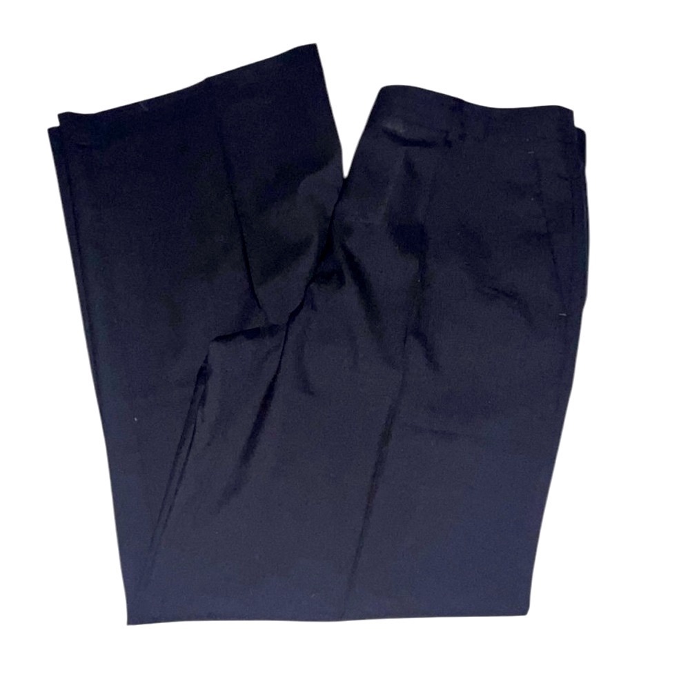 H&M Black Wool Dress Pants Size 14 NWT Tailored Workwear